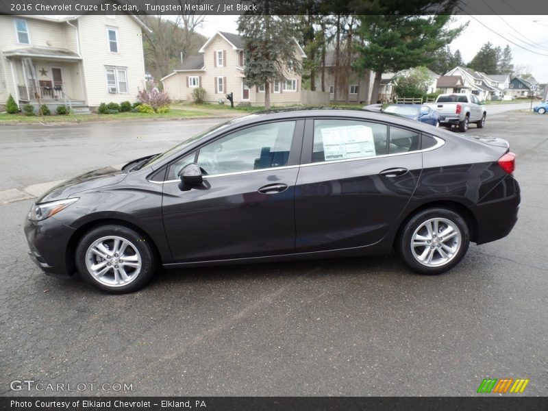 Tungsten Metallic / Jet Black 2016 Chevrolet Cruze LT Sedan