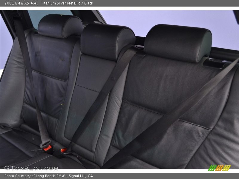 Titanium Silver Metallic / Black 2001 BMW X5 4.4i