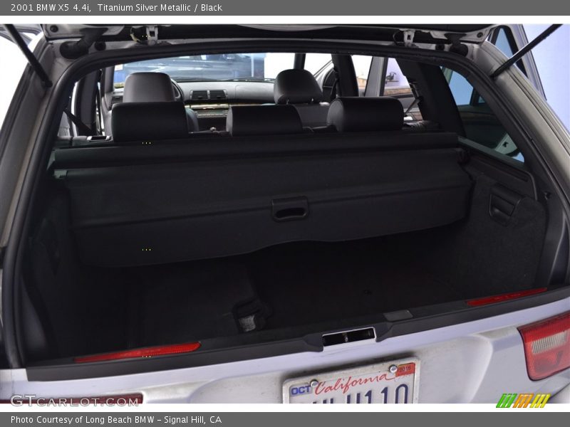 Titanium Silver Metallic / Black 2001 BMW X5 4.4i