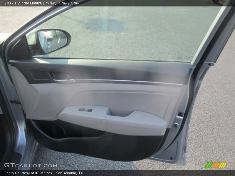 Gray / Gray 2017 Hyundai Elantra Limited