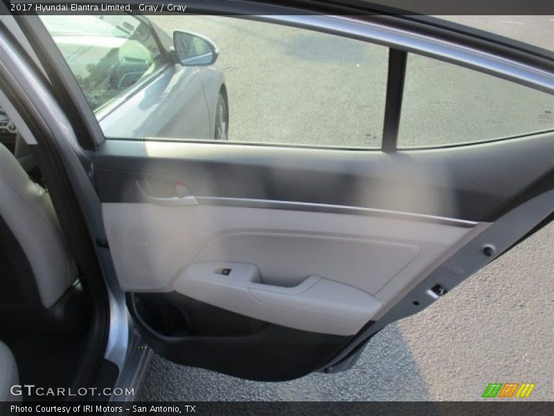 Gray / Gray 2017 Hyundai Elantra Limited