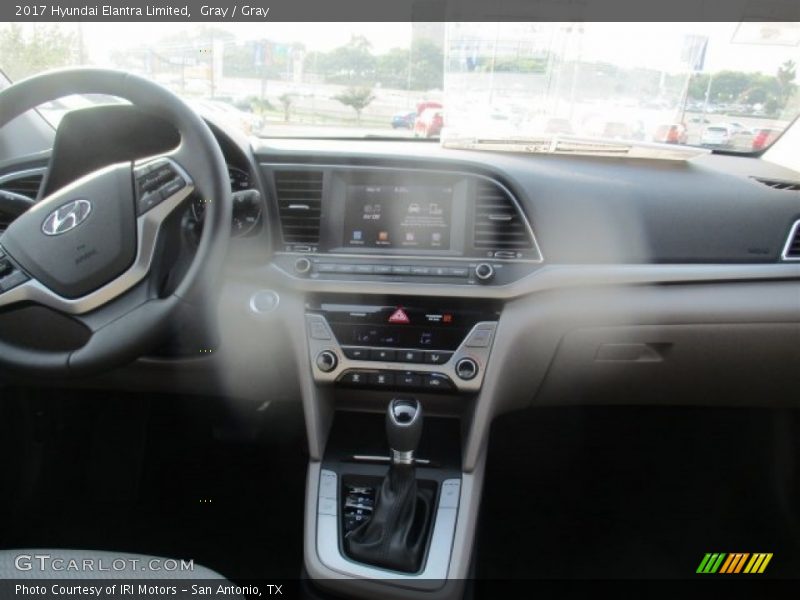 Gray / Gray 2017 Hyundai Elantra Limited