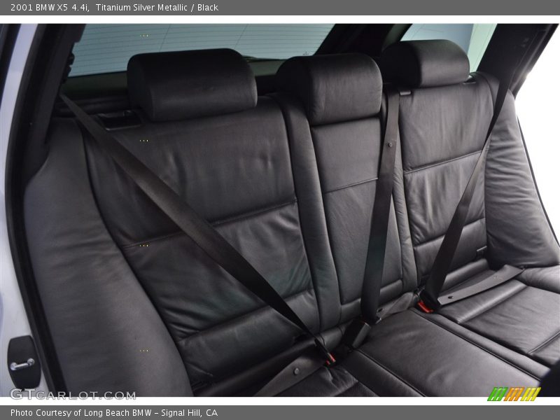 Titanium Silver Metallic / Black 2001 BMW X5 4.4i