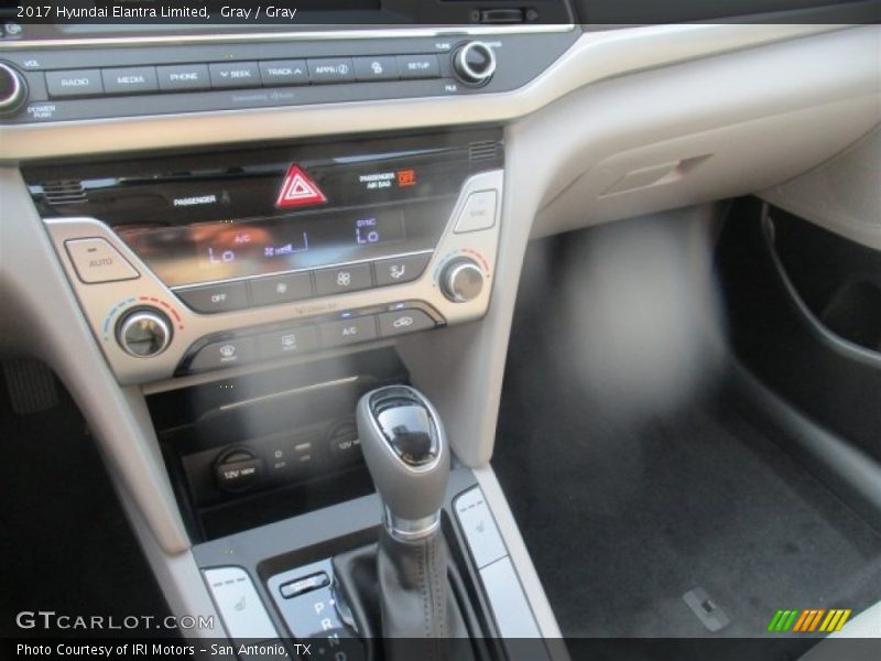 Gray / Gray 2017 Hyundai Elantra Limited