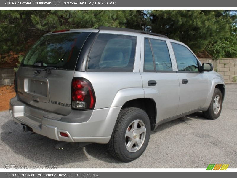 Silverstone Metallic / Dark Pewter 2004 Chevrolet TrailBlazer LS
