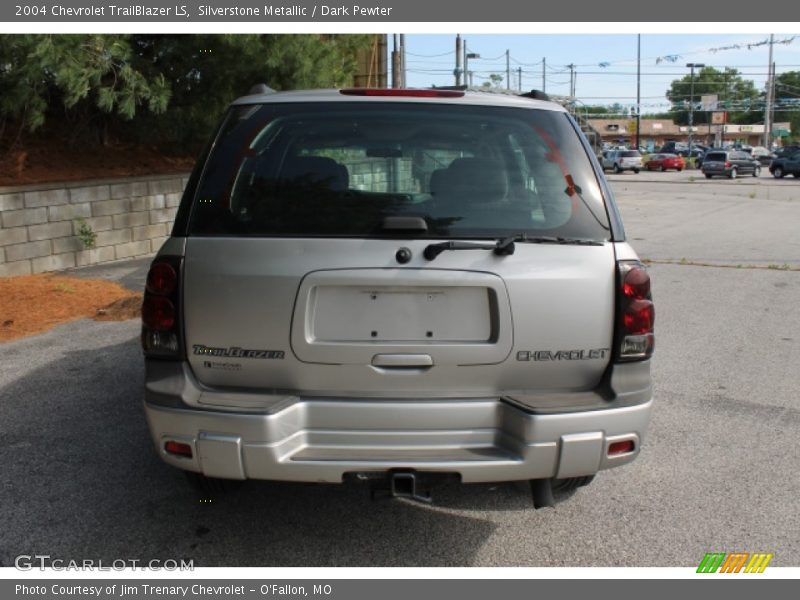 Silverstone Metallic / Dark Pewter 2004 Chevrolet TrailBlazer LS