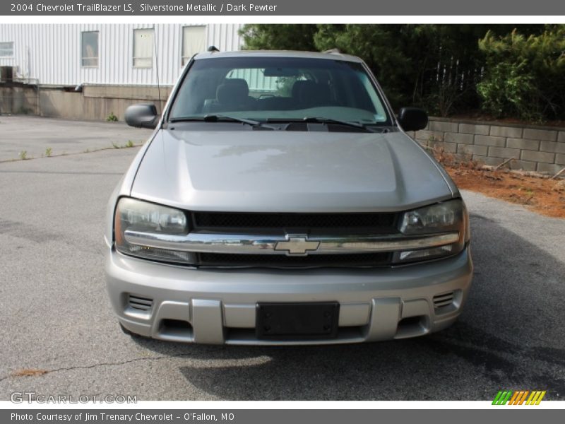 Silverstone Metallic / Dark Pewter 2004 Chevrolet TrailBlazer LS