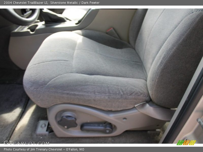 Silverstone Metallic / Dark Pewter 2004 Chevrolet TrailBlazer LS