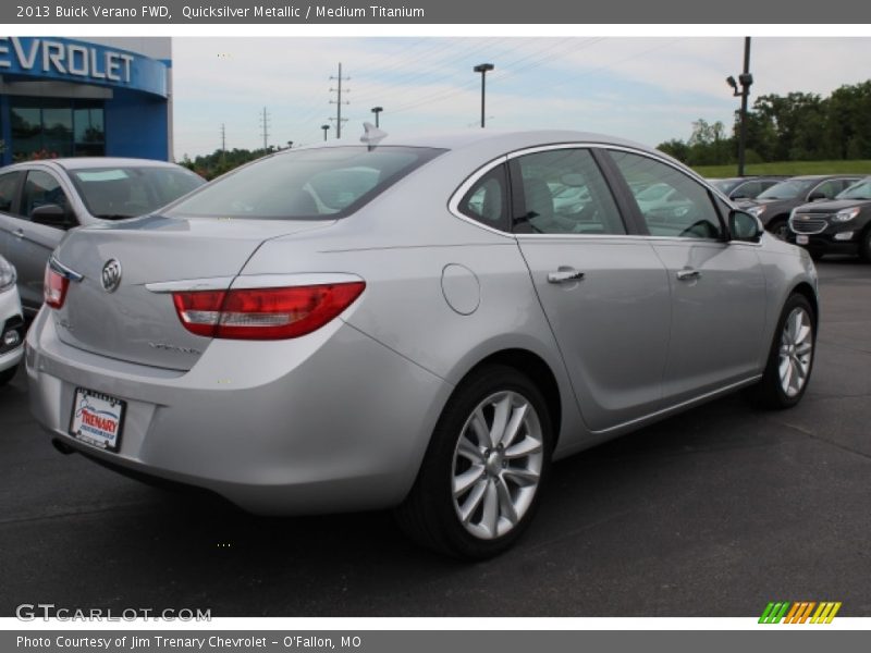 Quicksilver Metallic / Medium Titanium 2013 Buick Verano FWD