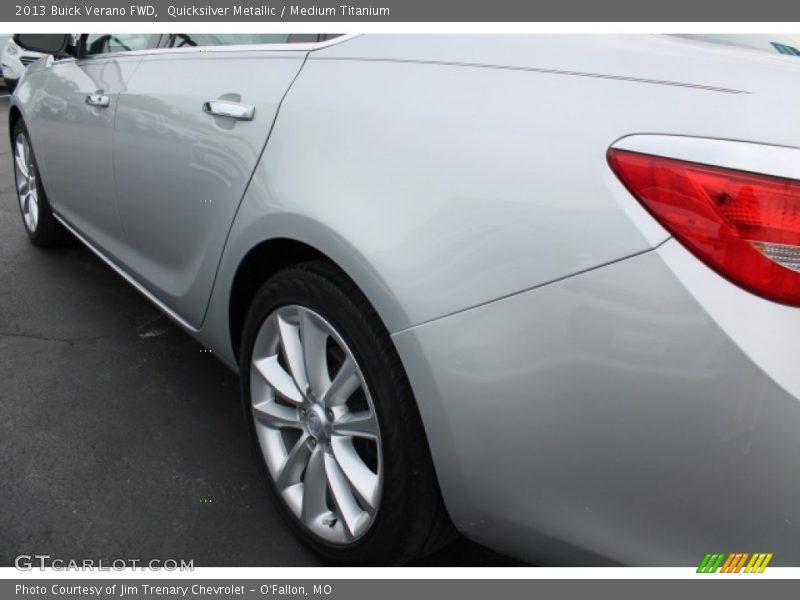 Quicksilver Metallic / Medium Titanium 2013 Buick Verano FWD