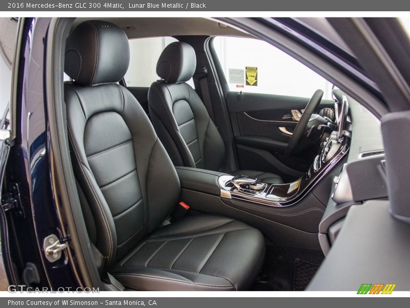 Lunar Blue Metallic / Black 2016 Mercedes-Benz GLC 300 4Matic