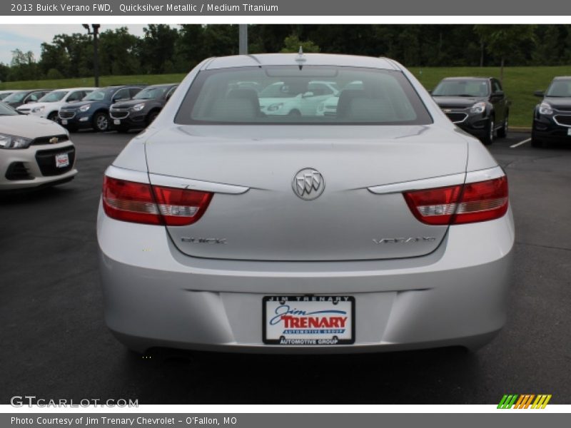Quicksilver Metallic / Medium Titanium 2013 Buick Verano FWD