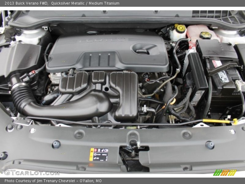 Quicksilver Metallic / Medium Titanium 2013 Buick Verano FWD