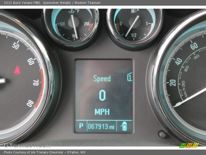 Quicksilver Metallic / Medium Titanium 2013 Buick Verano FWD