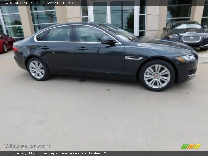 Storm Grey / Light Oyster 2016 Jaguar XF 35t