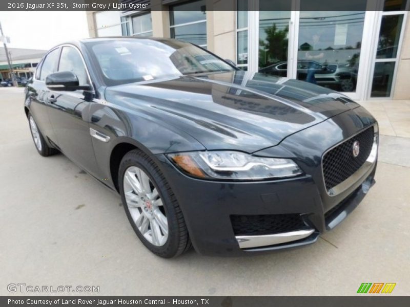 Storm Grey / Light Oyster 2016 Jaguar XF 35t