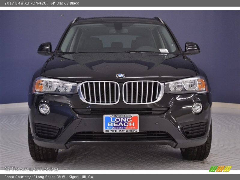 Jet Black / Black 2017 BMW X3 xDrive28i