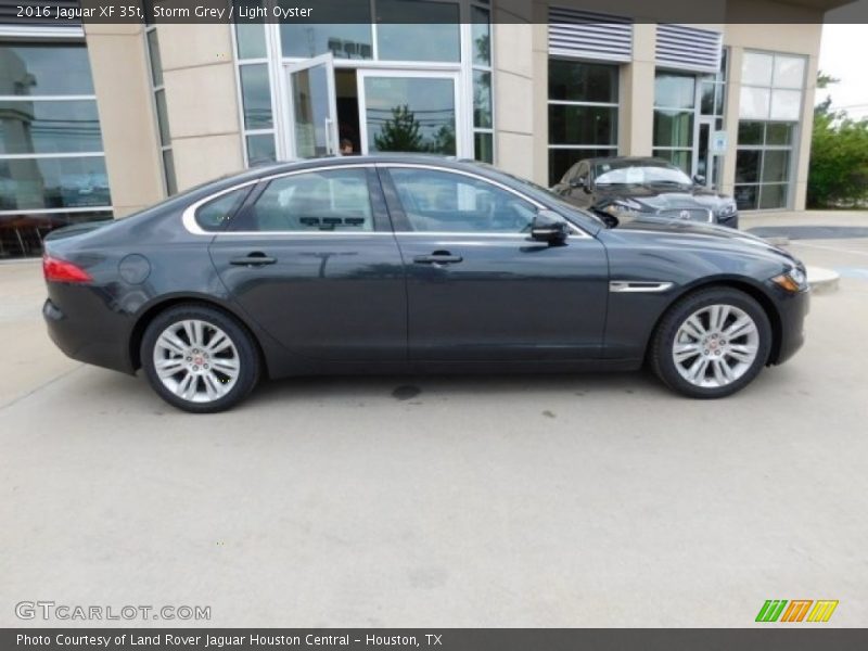 Storm Grey / Light Oyster 2016 Jaguar XF 35t