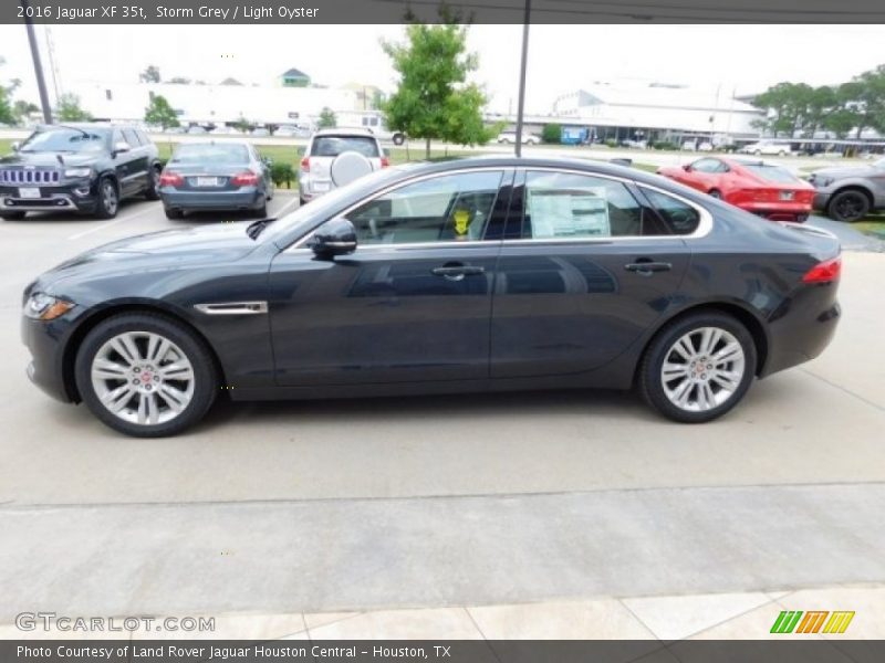 Storm Grey / Light Oyster 2016 Jaguar XF 35t