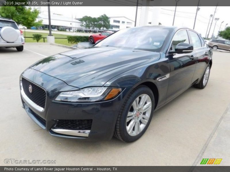 Storm Grey / Light Oyster 2016 Jaguar XF 35t
