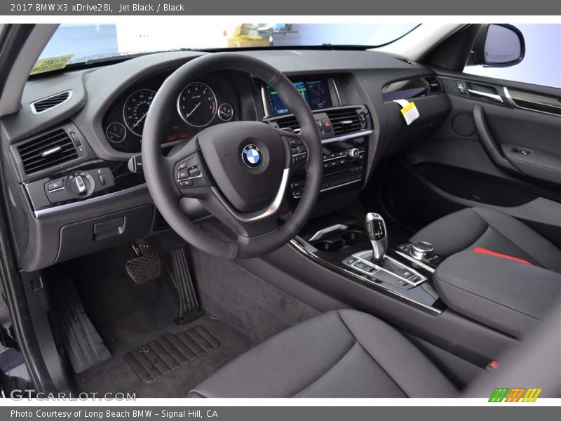Jet Black / Black 2017 BMW X3 xDrive28i