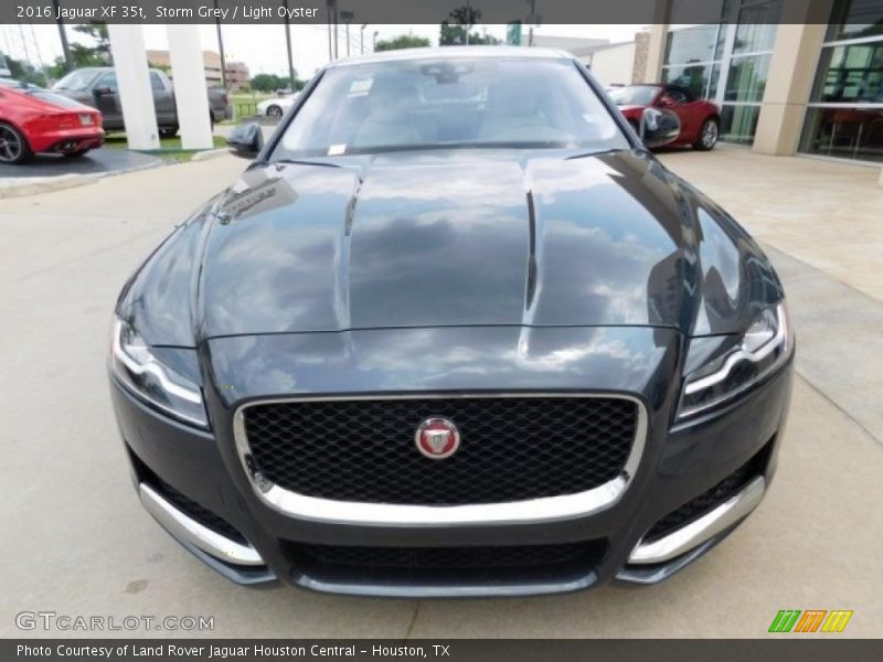 Storm Grey / Light Oyster 2016 Jaguar XF 35t