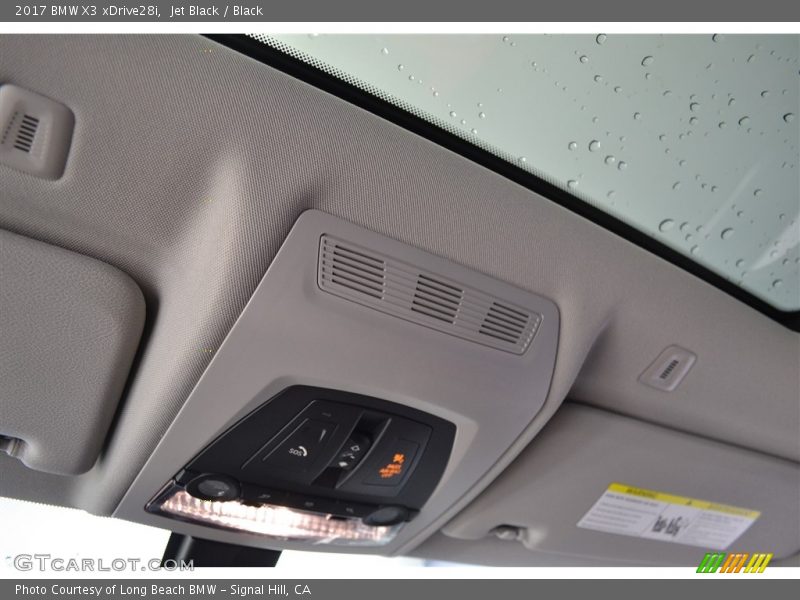 Jet Black / Black 2017 BMW X3 xDrive28i