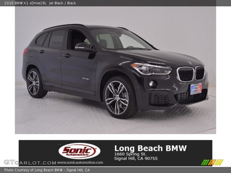 Jet Black / Black 2016 BMW X1 xDrive28i