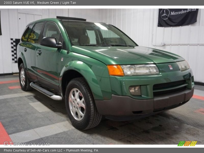 Medium Green / Light Tan 2003 Saturn VUE V6