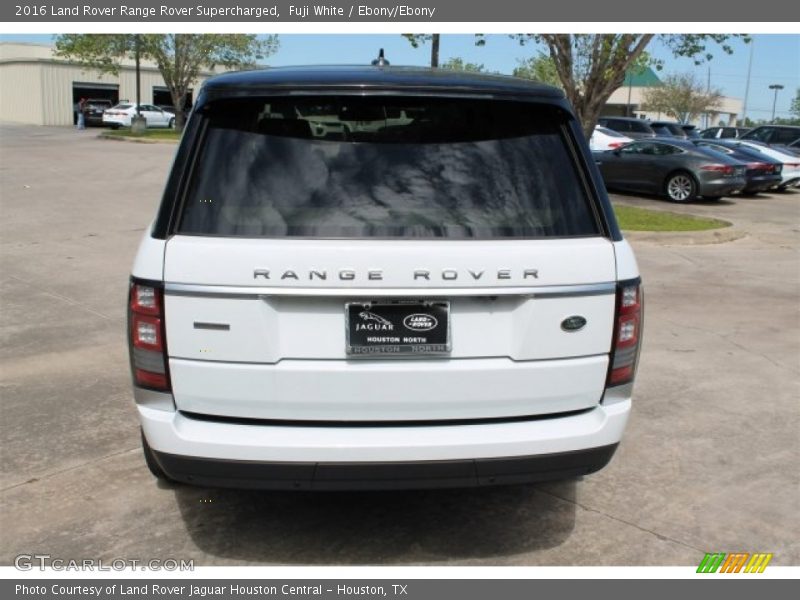 Fuji White / Ebony/Ebony 2016 Land Rover Range Rover Supercharged