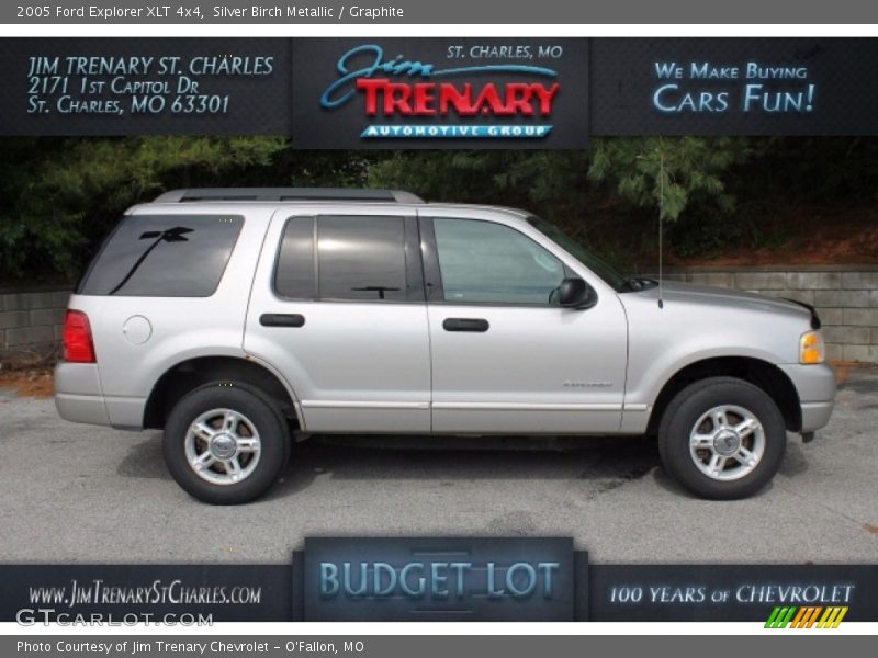 Silver Birch Metallic / Graphite 2005 Ford Explorer XLT 4x4
