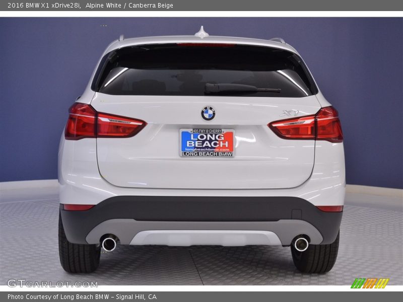 Alpine White / Canberra Beige 2016 BMW X1 xDrive28i
