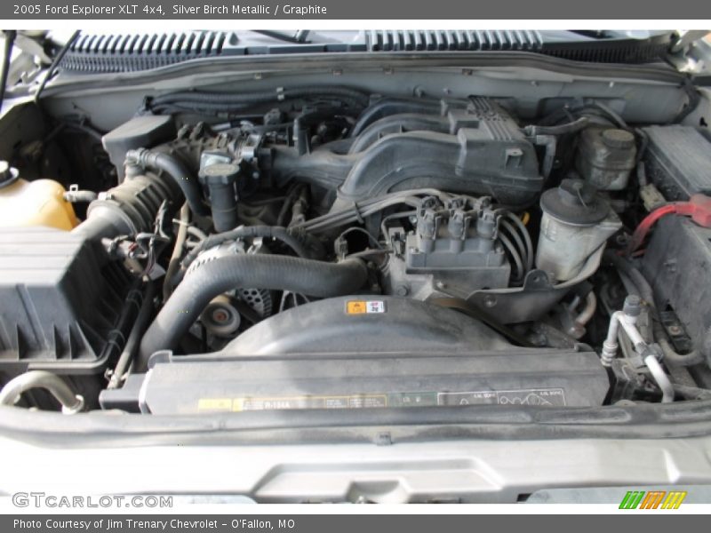 Silver Birch Metallic / Graphite 2005 Ford Explorer XLT 4x4