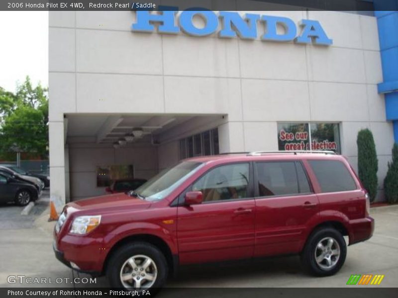 Redrock Pearl / Saddle 2006 Honda Pilot EX 4WD