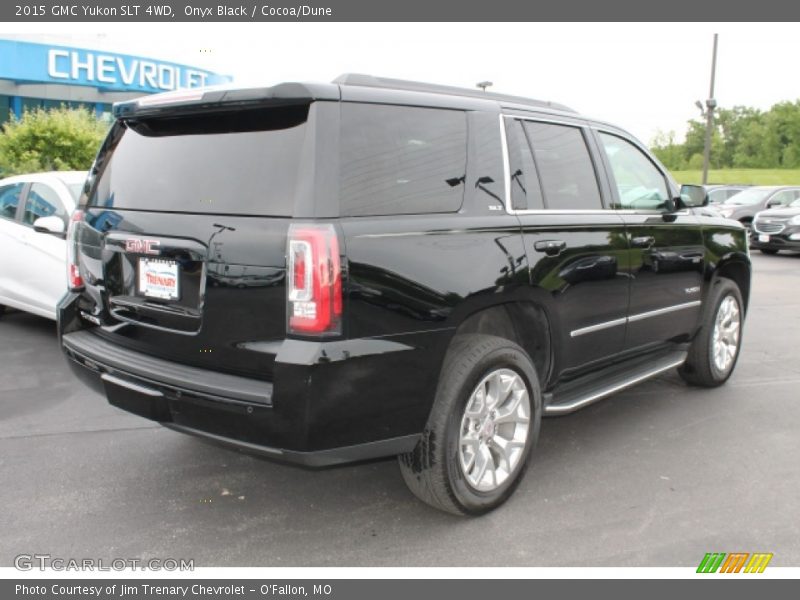 Onyx Black / Cocoa/Dune 2015 GMC Yukon SLT 4WD