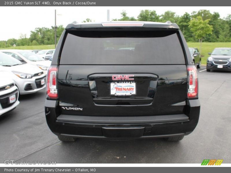 Onyx Black / Cocoa/Dune 2015 GMC Yukon SLT 4WD