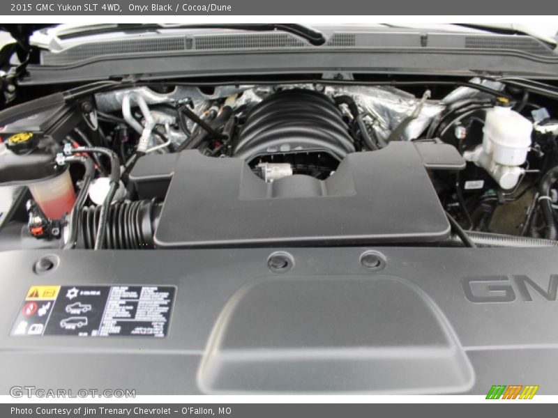 Onyx Black / Cocoa/Dune 2015 GMC Yukon SLT 4WD