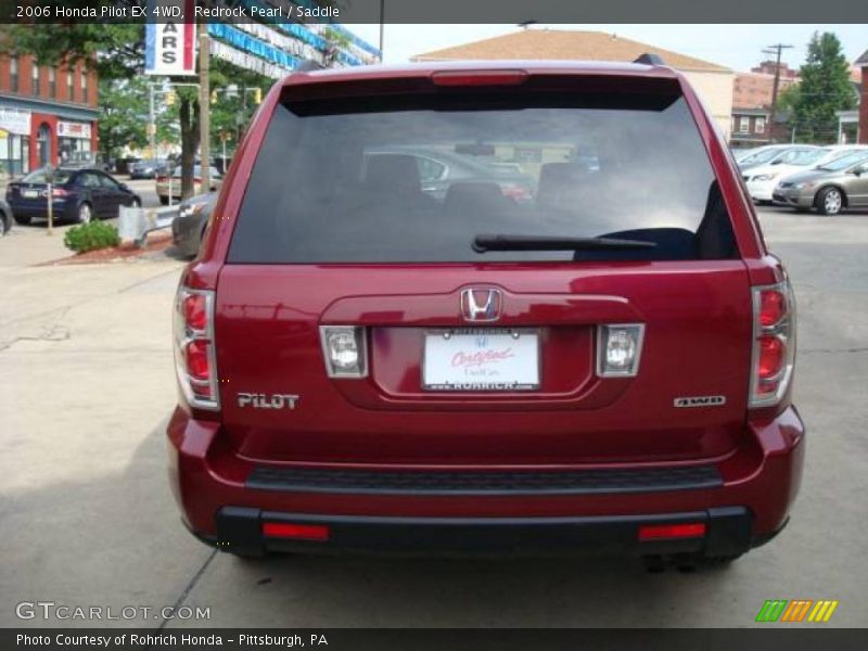 Redrock Pearl / Saddle 2006 Honda Pilot EX 4WD