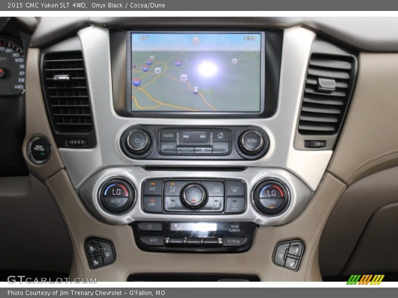 Onyx Black / Cocoa/Dune 2015 GMC Yukon SLT 4WD