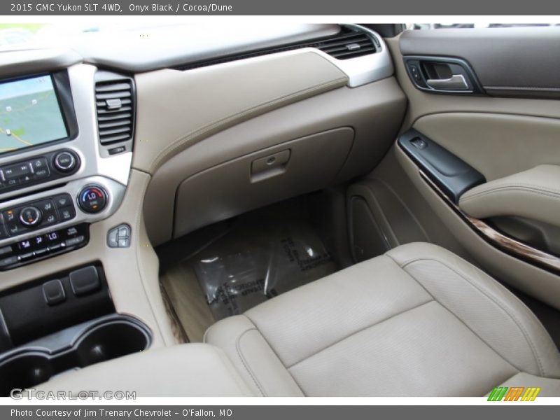 Onyx Black / Cocoa/Dune 2015 GMC Yukon SLT 4WD