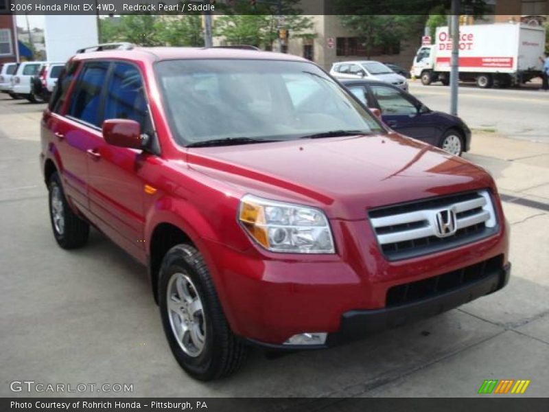 Redrock Pearl / Saddle 2006 Honda Pilot EX 4WD