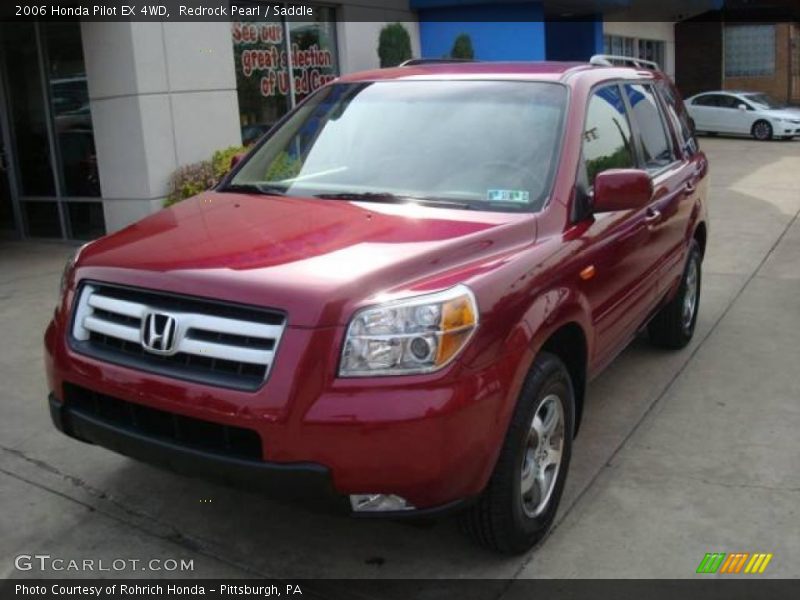 Redrock Pearl / Saddle 2006 Honda Pilot EX 4WD