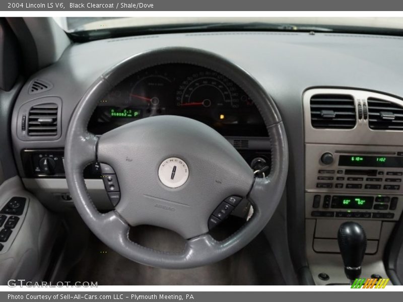 Black Clearcoat / Shale/Dove 2004 Lincoln LS V6
