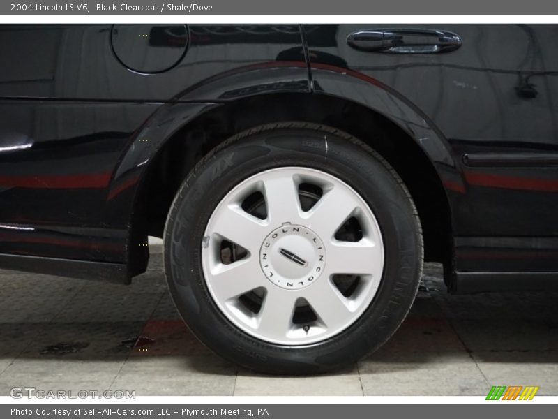 Black Clearcoat / Shale/Dove 2004 Lincoln LS V6
