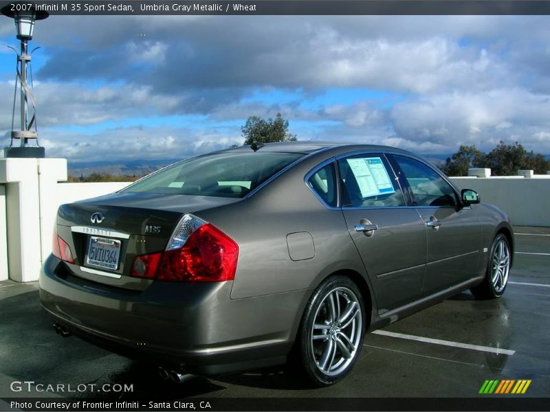 Umbria Gray Metallic / Wheat 2007 Infiniti M 35 Sport Sedan
