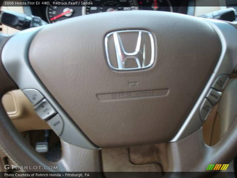 Redrock Pearl / Saddle 2006 Honda Pilot EX 4WD