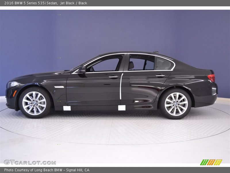 Jet Black / Black 2016 BMW 5 Series 535i Sedan