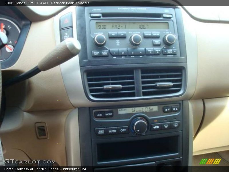 Redrock Pearl / Saddle 2006 Honda Pilot EX 4WD