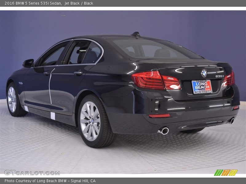 Jet Black / Black 2016 BMW 5 Series 535i Sedan