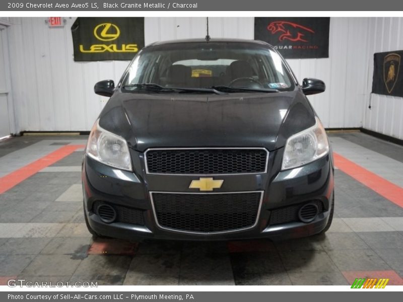 Black Granite Metallic / Charcoal 2009 Chevrolet Aveo Aveo5 LS